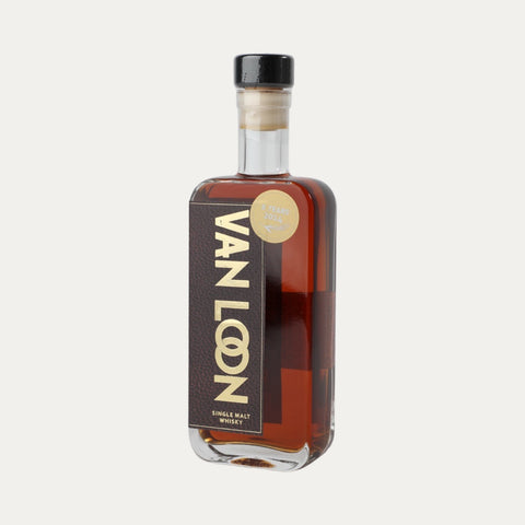 Van Loon Whisky, 8-jährig, 47% Vol. Finish Portwein 200ml