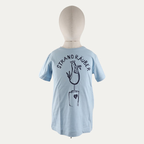 Kinder T-Shirt – Möwe Strandräuber