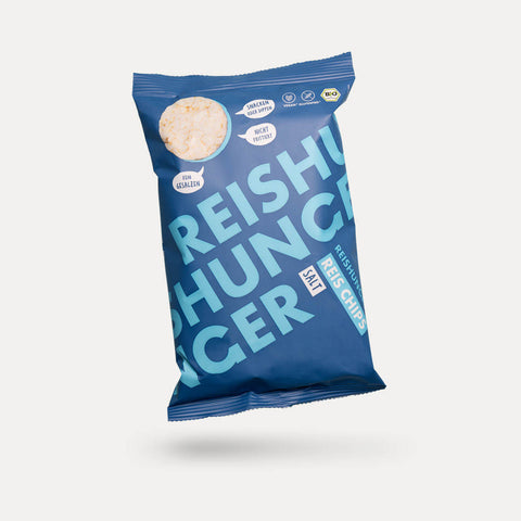Reis Chips Salz – Reishunger – 50 g