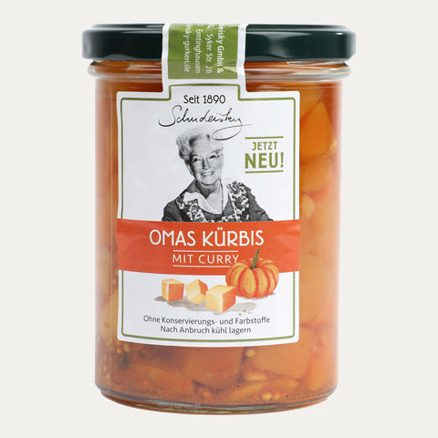 Omas Curry-Kürbis – 400 g