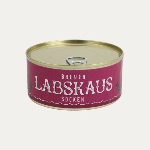 Labskaus-Socken in der Dose – Socken, verschiedene Größen - Made in Bremen - SEIK VERLAG - Socken