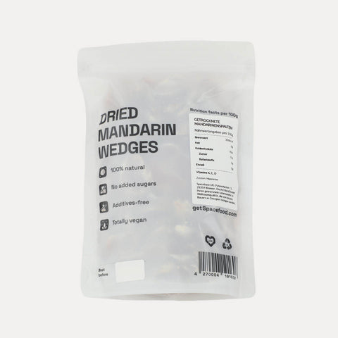 Getrocknete Mandarinen – Spacefood – 80 g