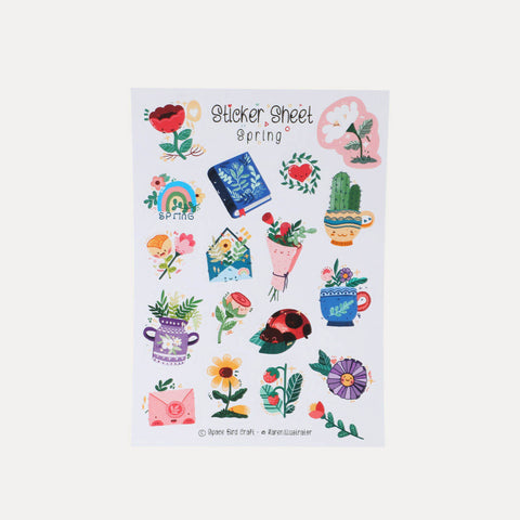 Stickerbogen – verschiedene Motive – Splitmoon Art