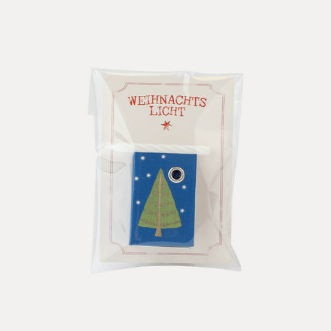 Weihnachtslicht / Winterlicht – versch. Motive – Schachtel mit Kerze – Tikiono