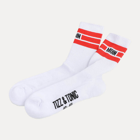 Socken – Moin – rot – TIZZ & TONIC