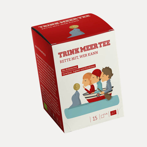 Rette mit, wer kann – Kräutertee – Teebeutel