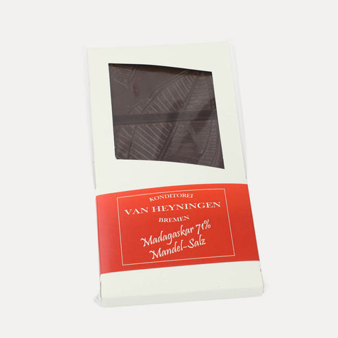 Madagaskar Mandel-Salz 71% – Tafelschokolade – 100 g