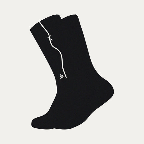 Weser – Socken – Black – le ooley