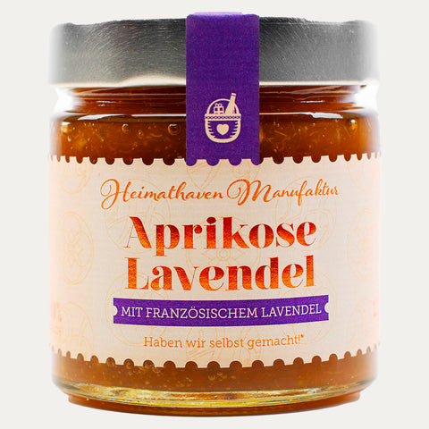 Aprikose Lavendel – Fruchtaufstrich 225 g