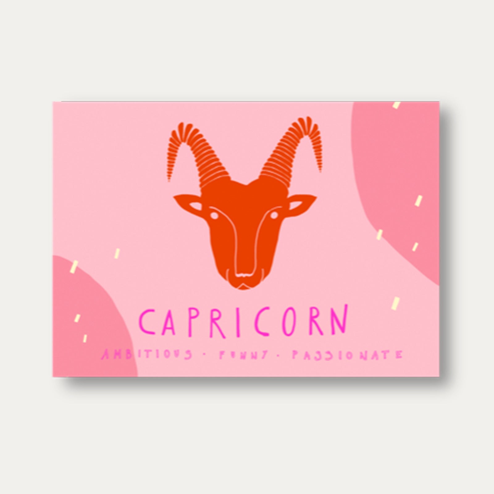 Capricorn – Postkarte