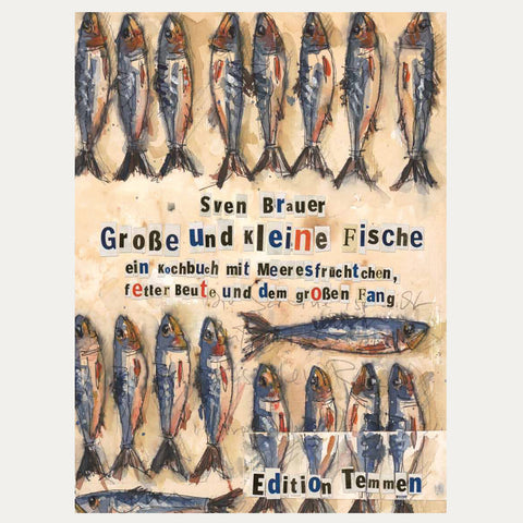 Große und kleine Fische - Kochbuch - Made in Bremen - Edition Temmen -