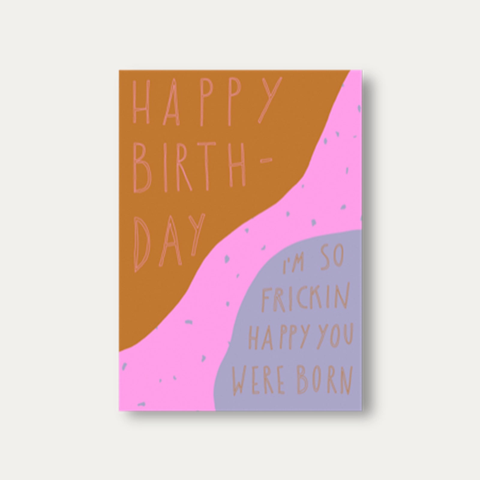 Happy Birthday – Postkarte