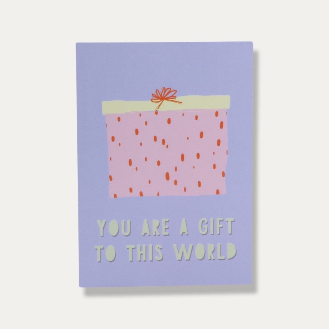 You are a Gift – Postkarte