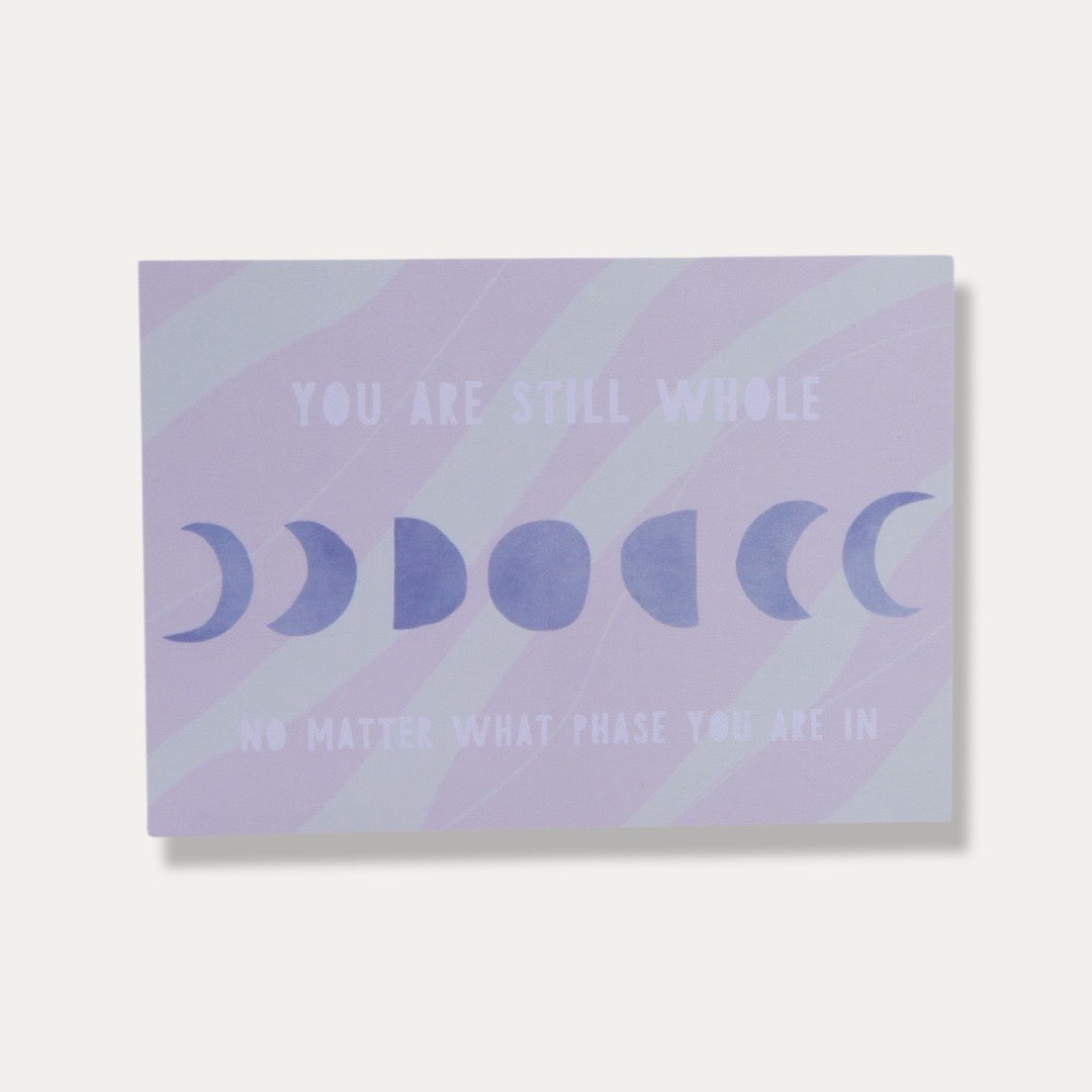 You are still whole – Postkarte
