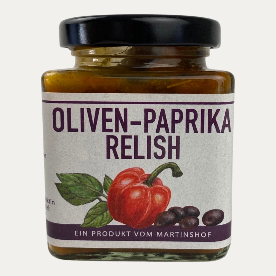 Oliven-Paprika Relish 200g