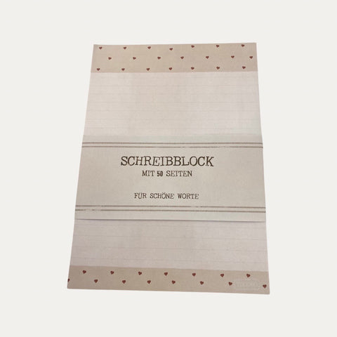 Schreibblock – DIN A5 – div. Designs – Tikiono