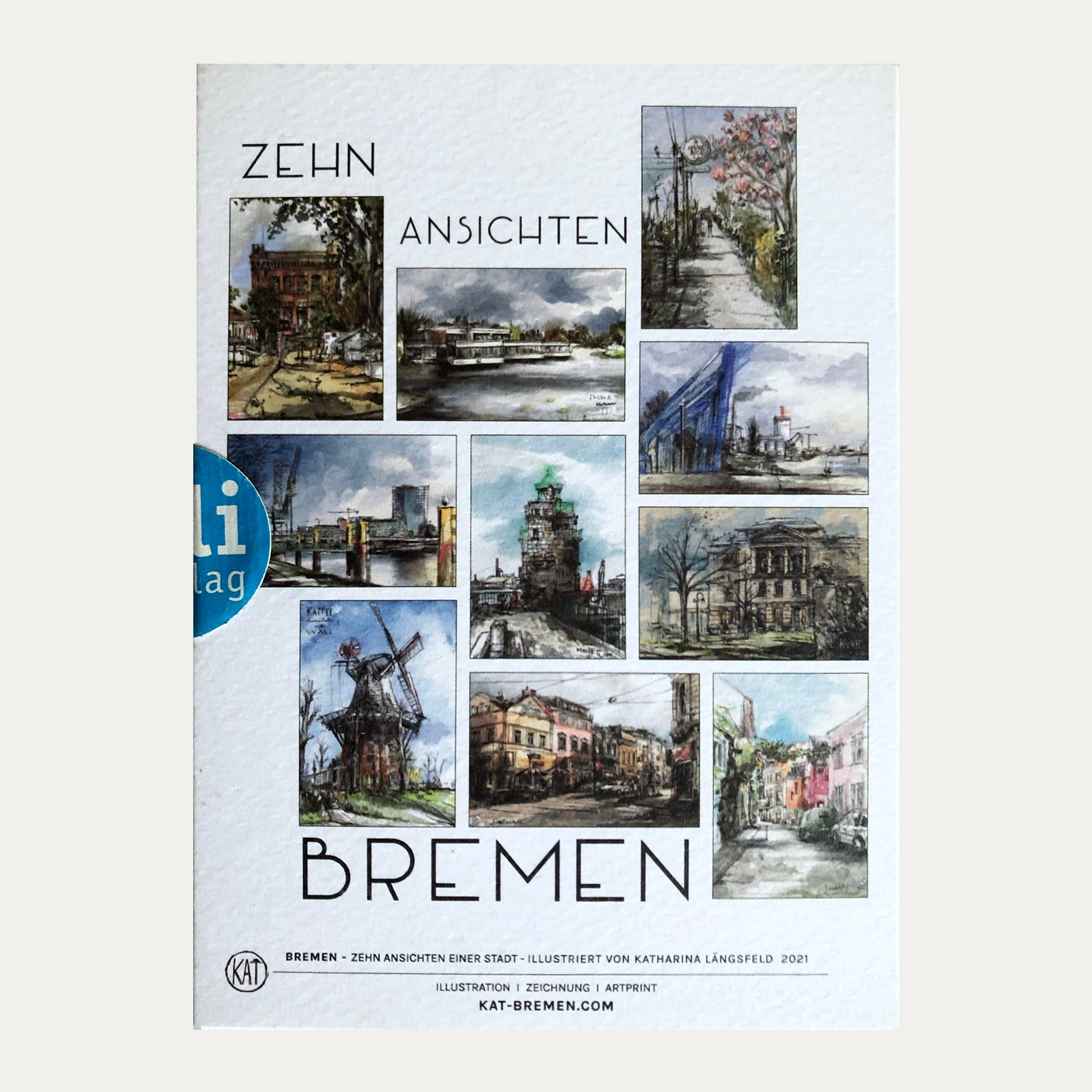 10 Ansichten einer Stadt – Bremer Kartenset