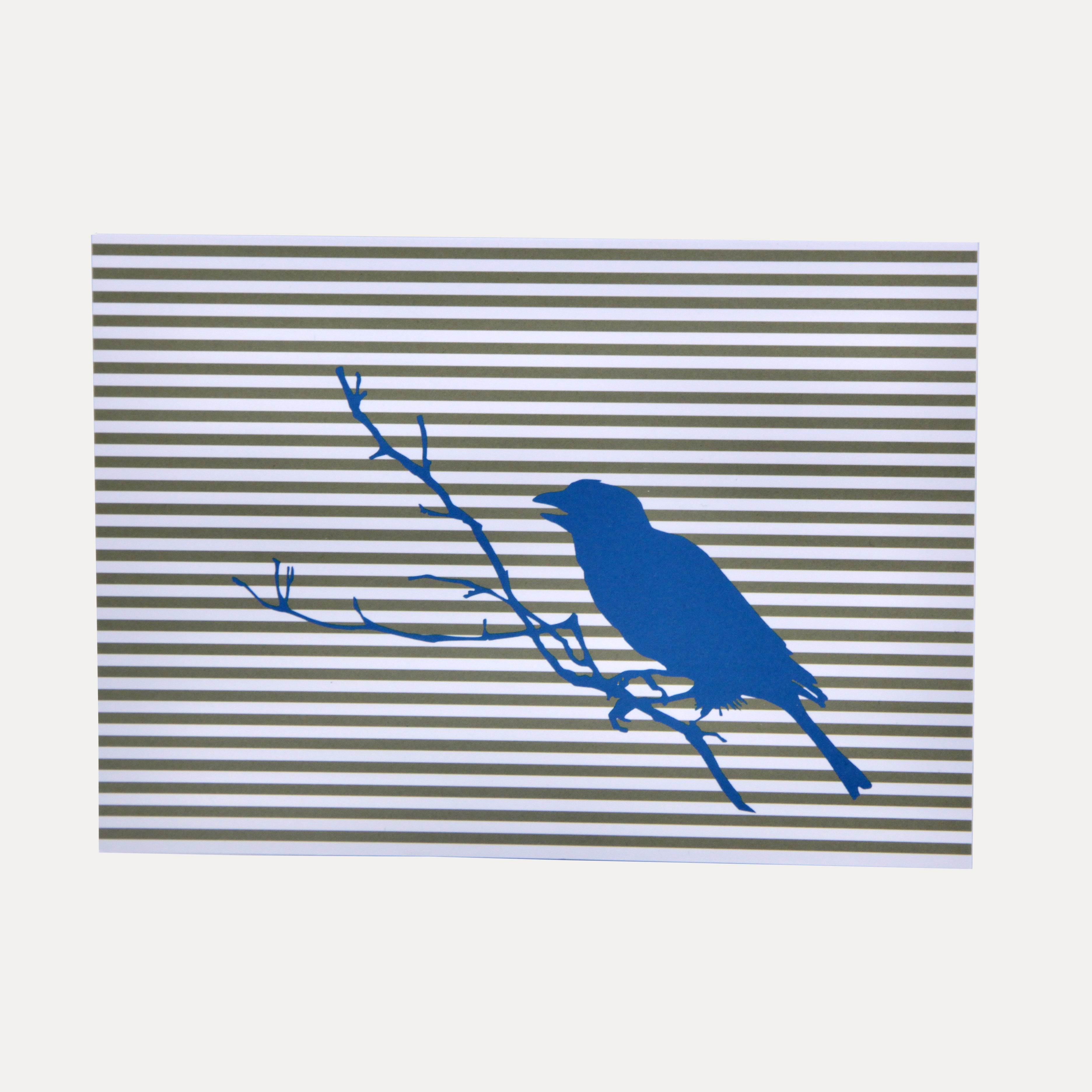 Vogel Postkarte - Made in Bremen - Louicito - 