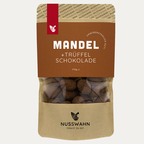Mandel Trüffel Schokolade Nusswahn 170g