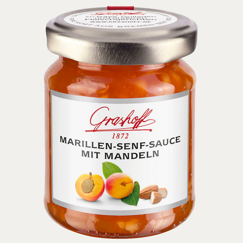 Marillen Senf-Sauce mit Mandeln – Würzsauce 125ml