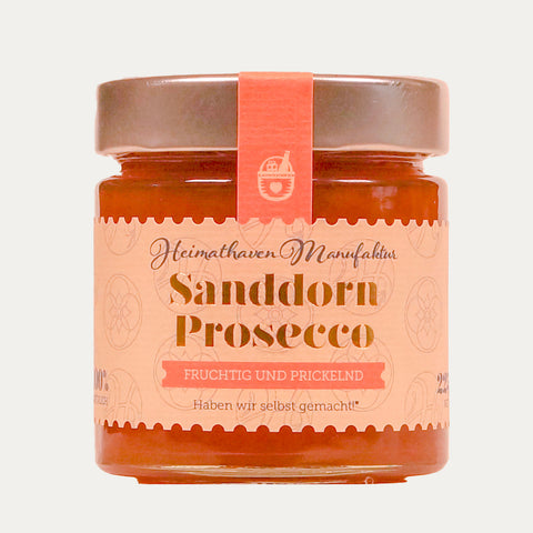 Sanddorn Prosecco – Fruchtaufstrich 225g