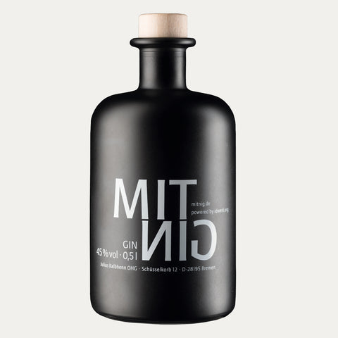 MITNIG Black  45% Vol., 0,5 l - Made in Bremen - Julius Kalbhenn OHG - 