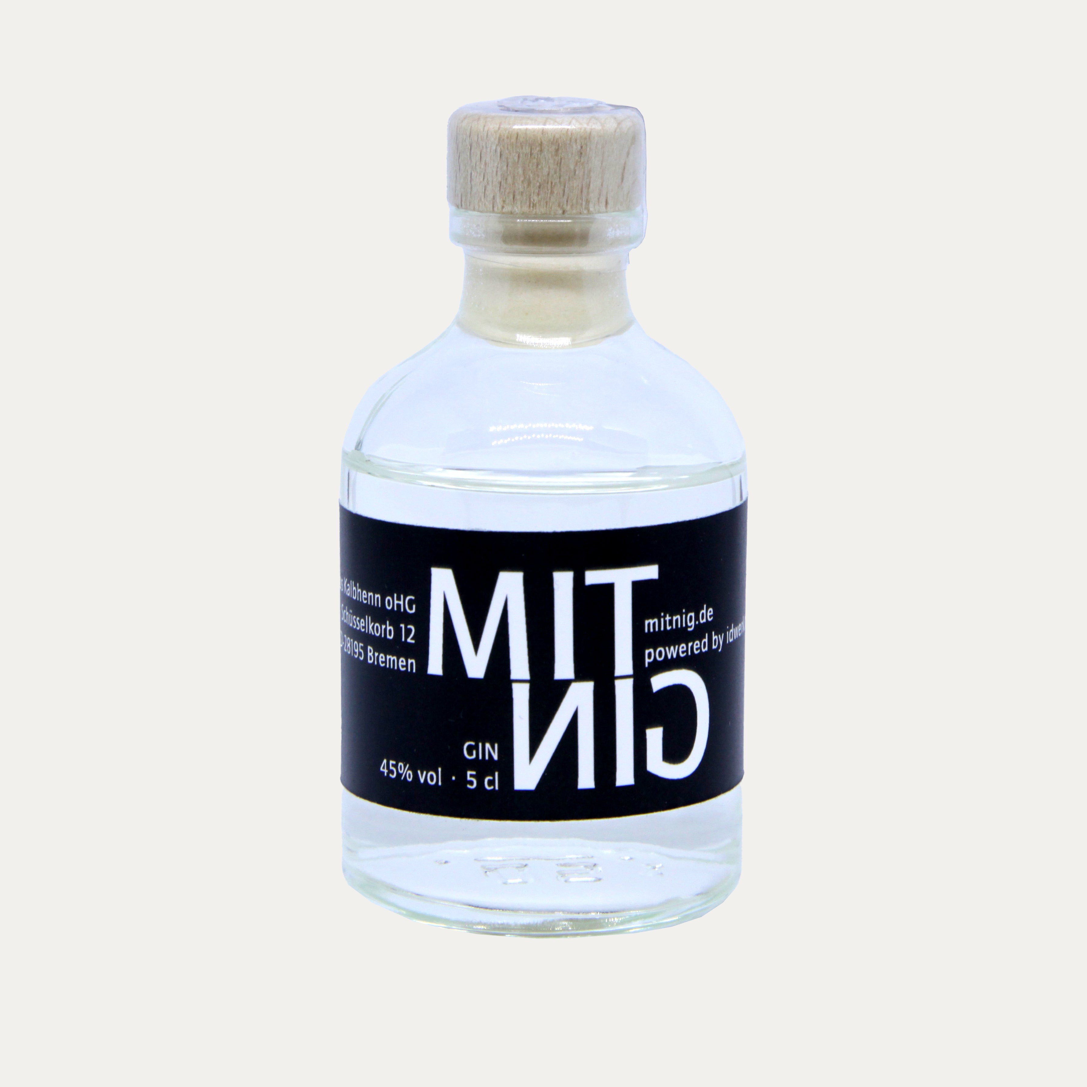 MITNIG Black 50ml mini - Made in Bremen - Julius Kalbhenn OHG -
