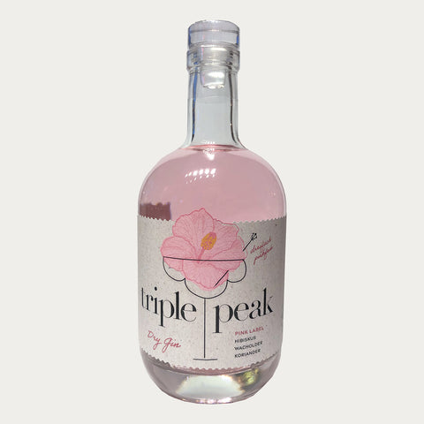 Gin Triple Peak pink label 42% Vol. 500ml