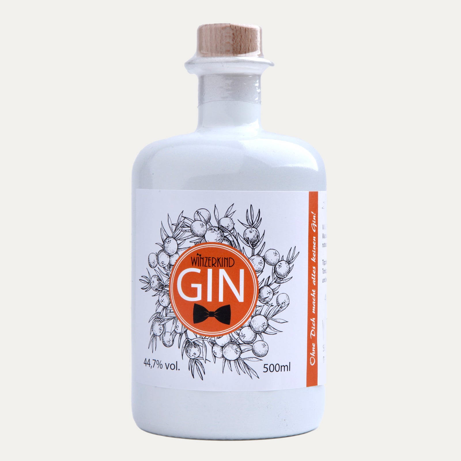 Winzerkind Gin 0,5l - Made in Bremen - Winzer Kind - 