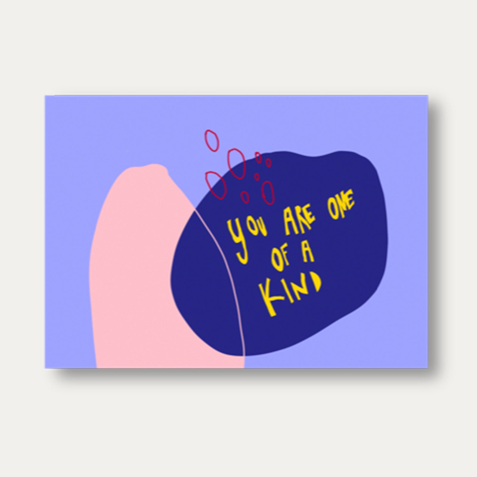 You are one of a Kind – Postkarte
