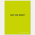 Auf ein Wort - Buch - Made in Bremen - Arne Olsen -