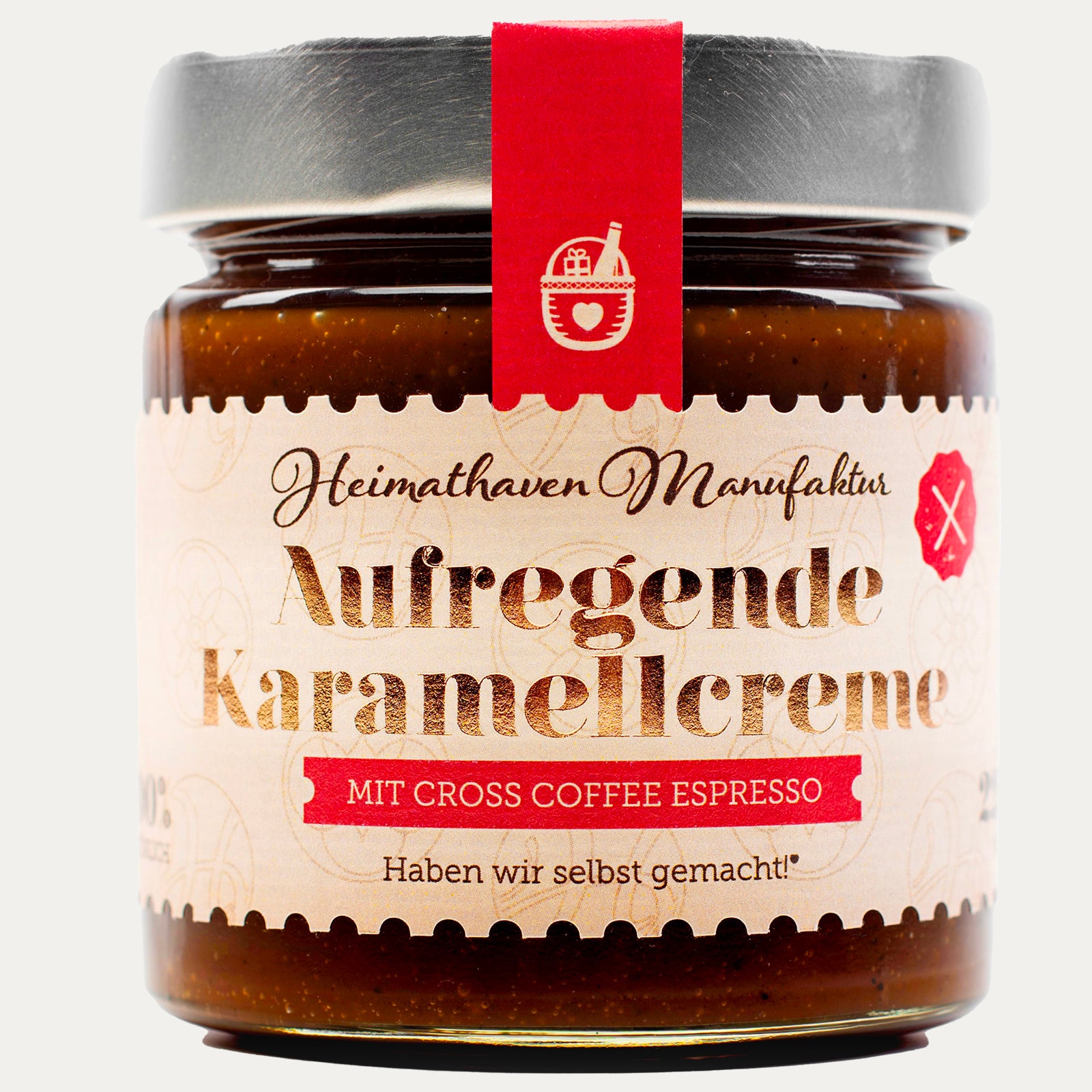 Aufregende Karamellcreme - mit Cross Coffee Espresso – in zwei Größen