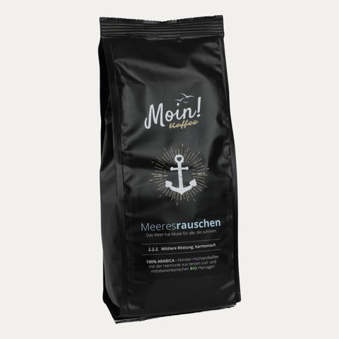 Moin! Meeresrauschen - gemahlen oder ganze Bohne – Kaffee 250g