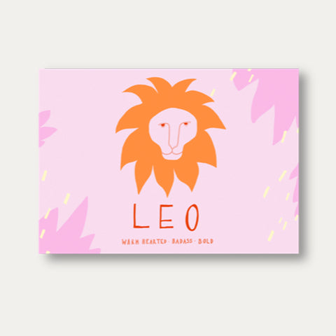 Leo – Postkarte