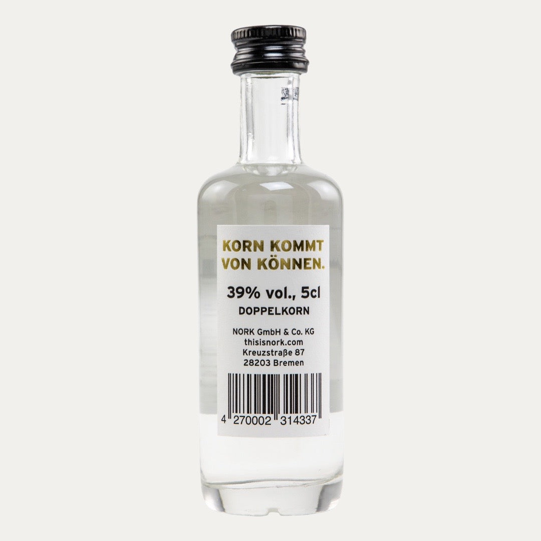 Doppelkorn Nork 39% Vol. 5cl mini - Made in Bremen - NORK -
