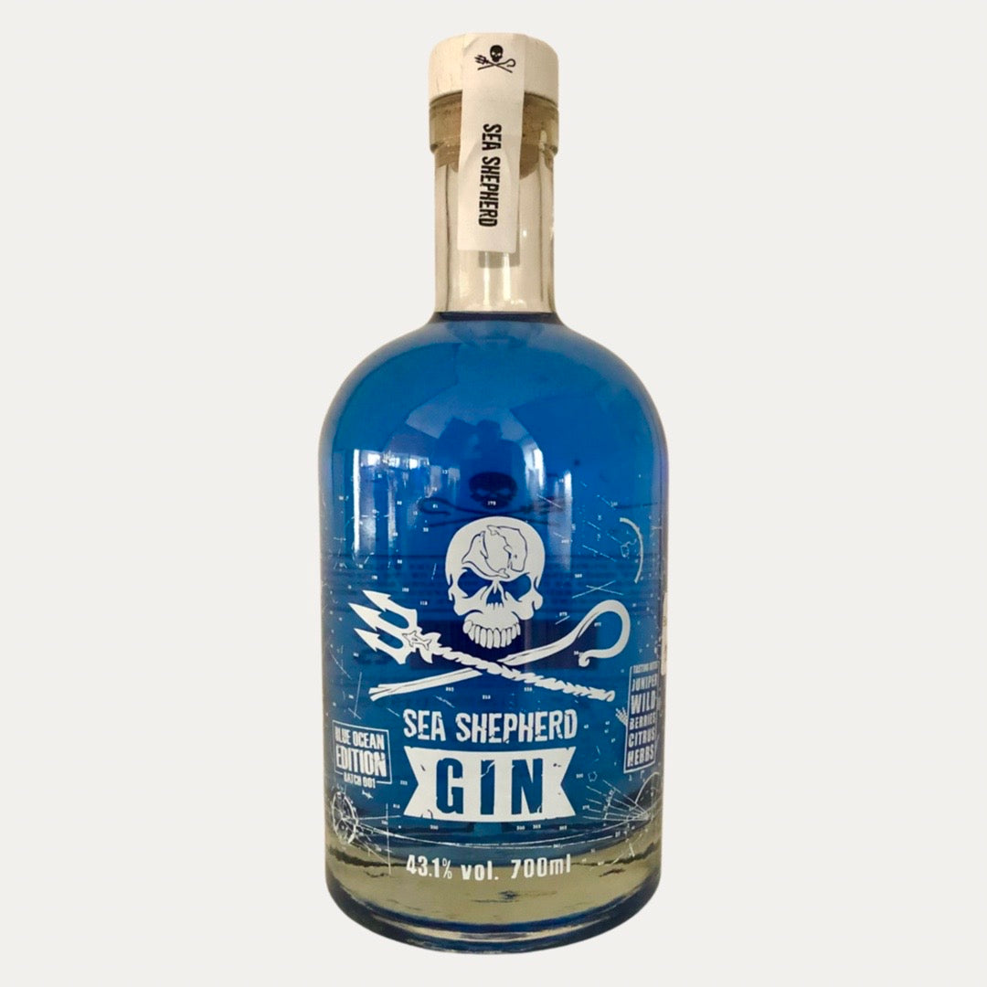 Sea Shepherd Gin Blue Ocean 43,1% Vol. 700ml — Made in Bremen